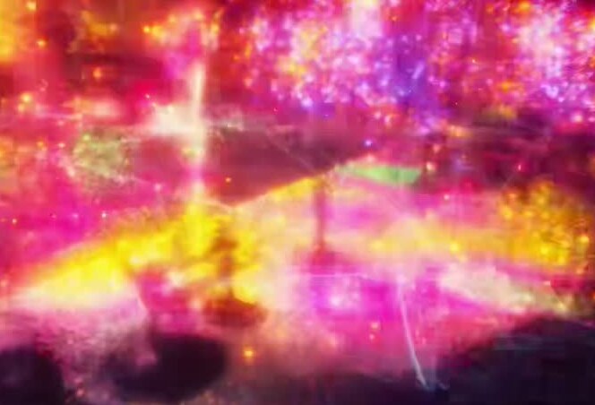 Hologram mode with procedural environment VFX