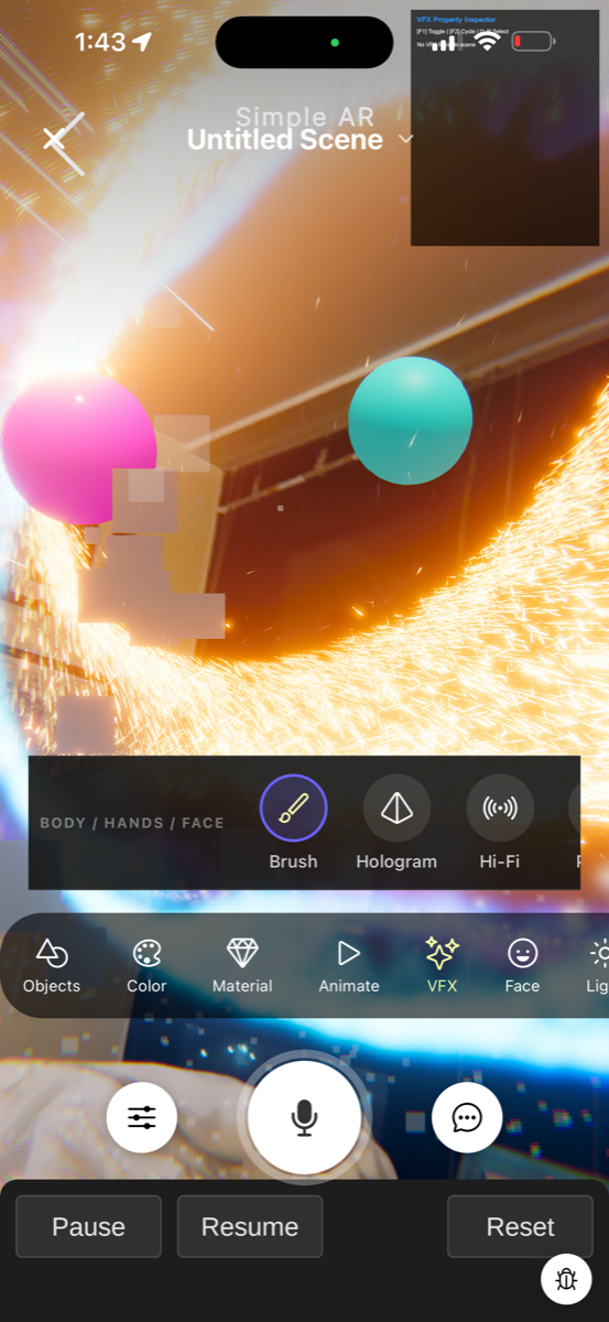 Portals mobile composer UI